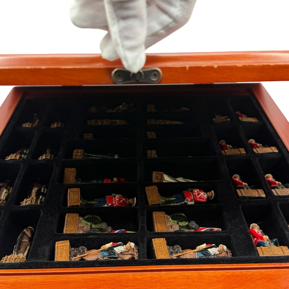 Veronese Summit Anglo-Zulu War Vintage Chess Set 2003 Polystone‎ Hand Painted